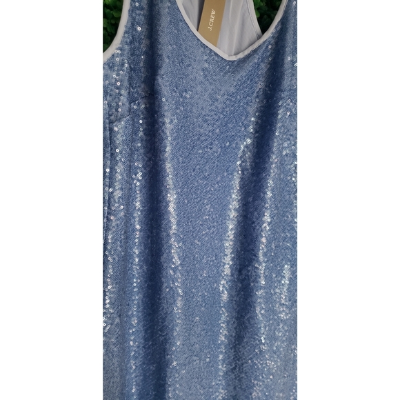 73. J.Crew Collection limited-edition Alicia sequin racerback slip dress - Picture 9 of 12